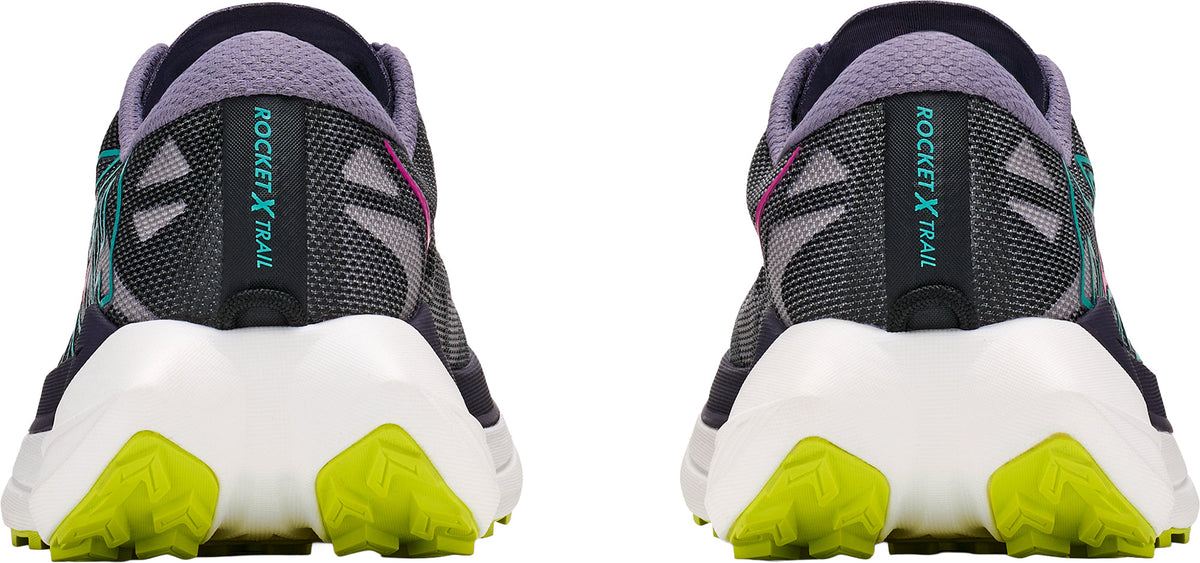 Hoka Rocket X Women's Trail Running Shoes - Purple - View 5
