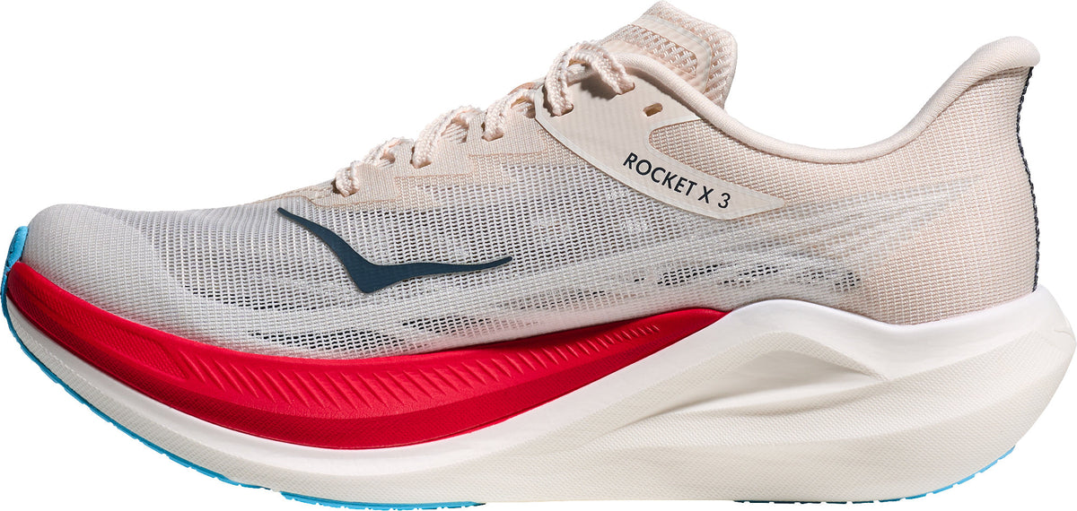 Hoka Rocket X 3 Running Shoes - Cream - View 3