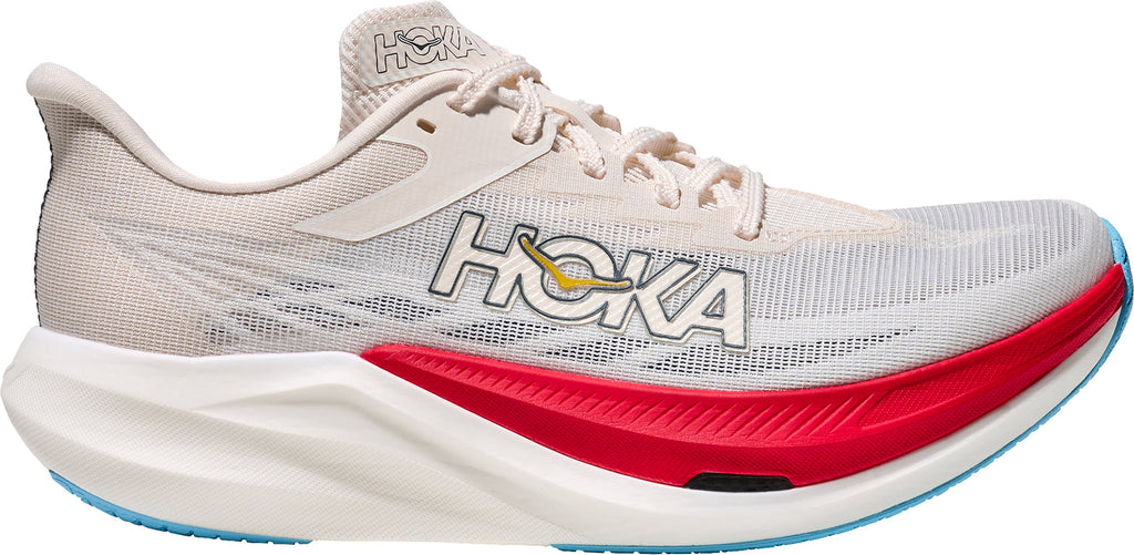 Hoka Rocket X 3 Running Shoes - Cream - View 1