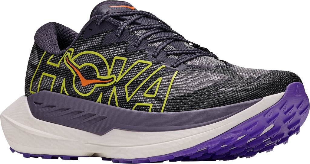 Hoka Rocket X Men's Trail Running Shoes - Black - View 6