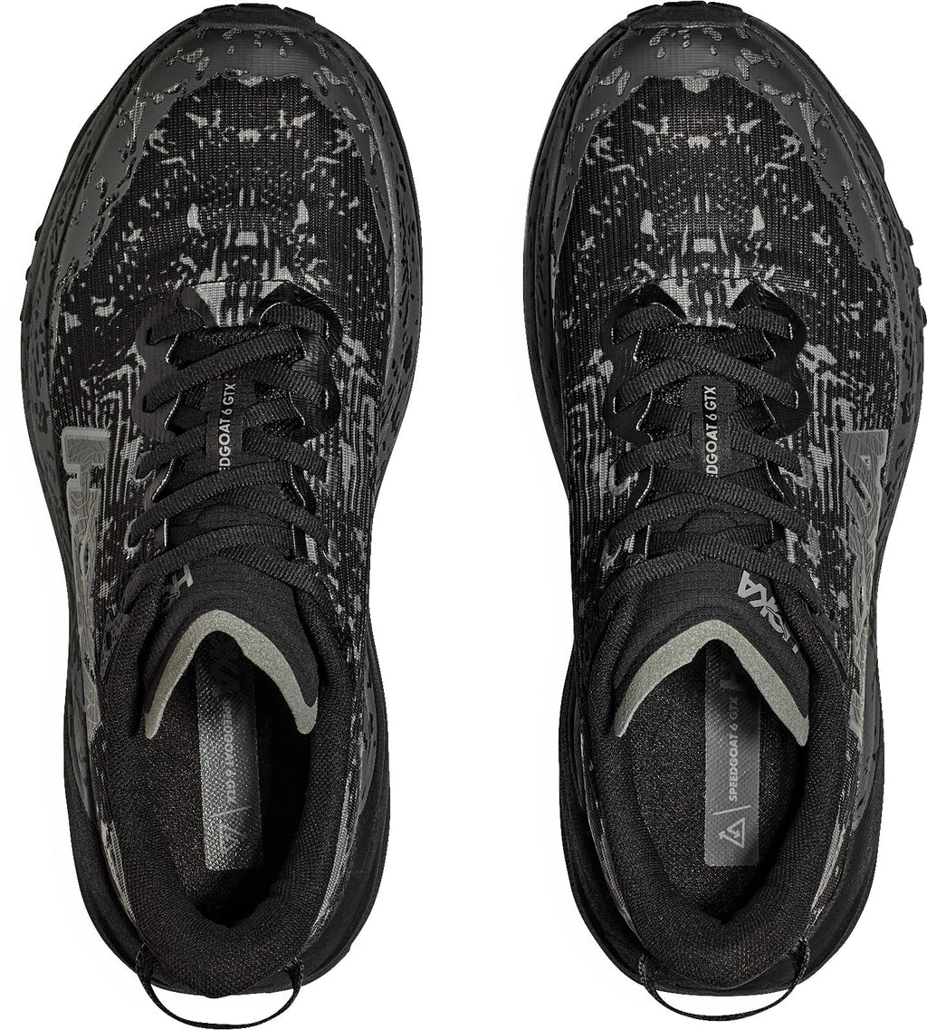 Hoka Speedgoat 6 GORE-TEX Women's Trail Running Shoes - Black - View 4