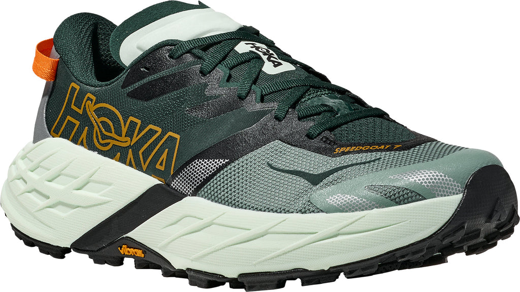 Hoka Speedgoat 7 Men's Trail Running Shoes - Green - View 6