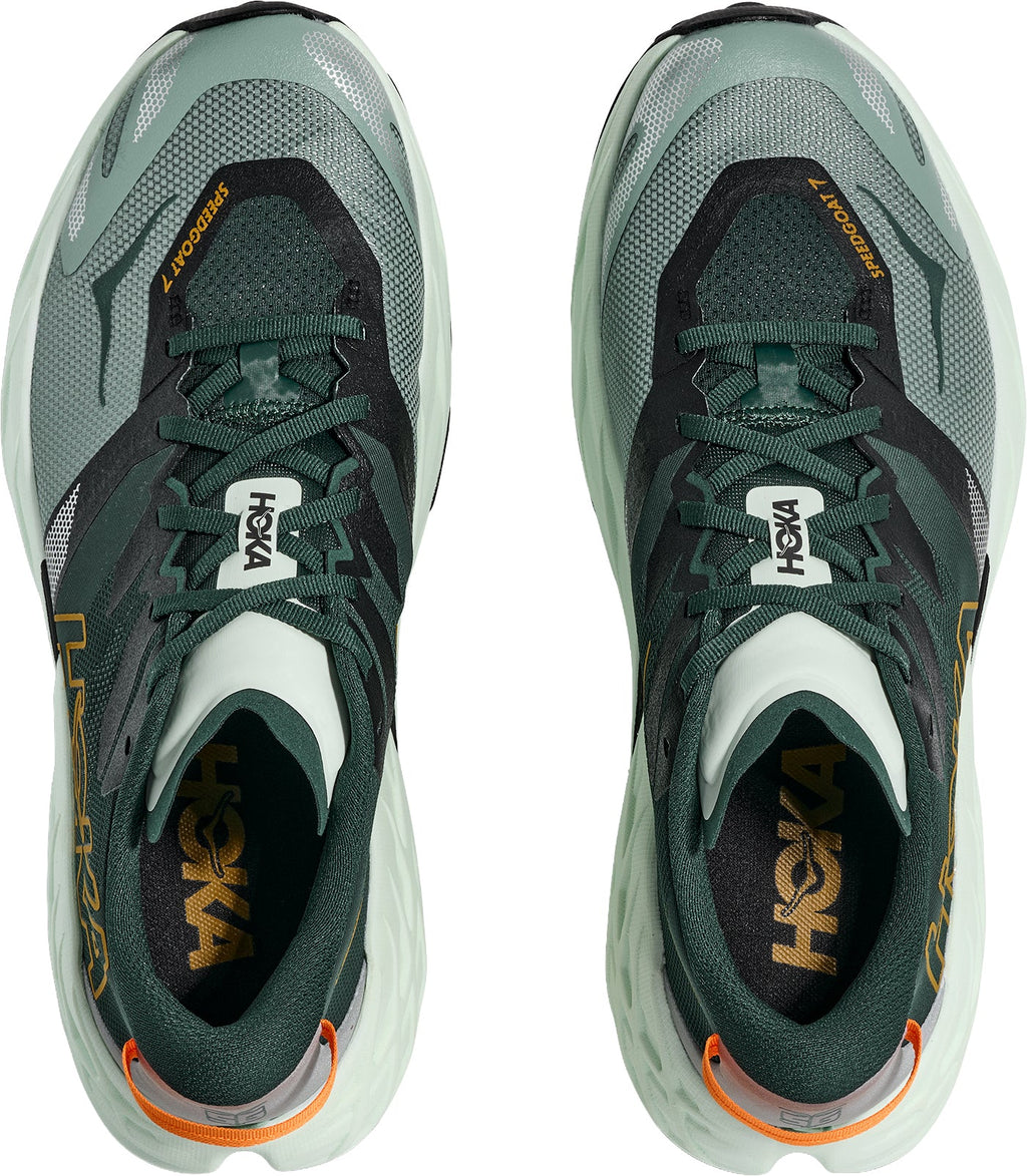 Hoka Speedgoat 7 Men's Trail Running Shoes - Green - View 4