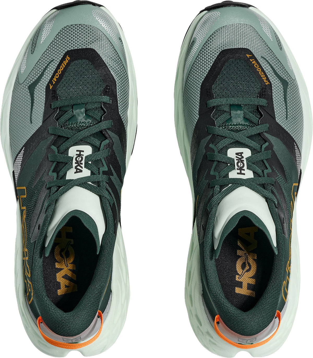 Hoka Speedgoat 7 Men's Trail Running Shoes - Green - View 4