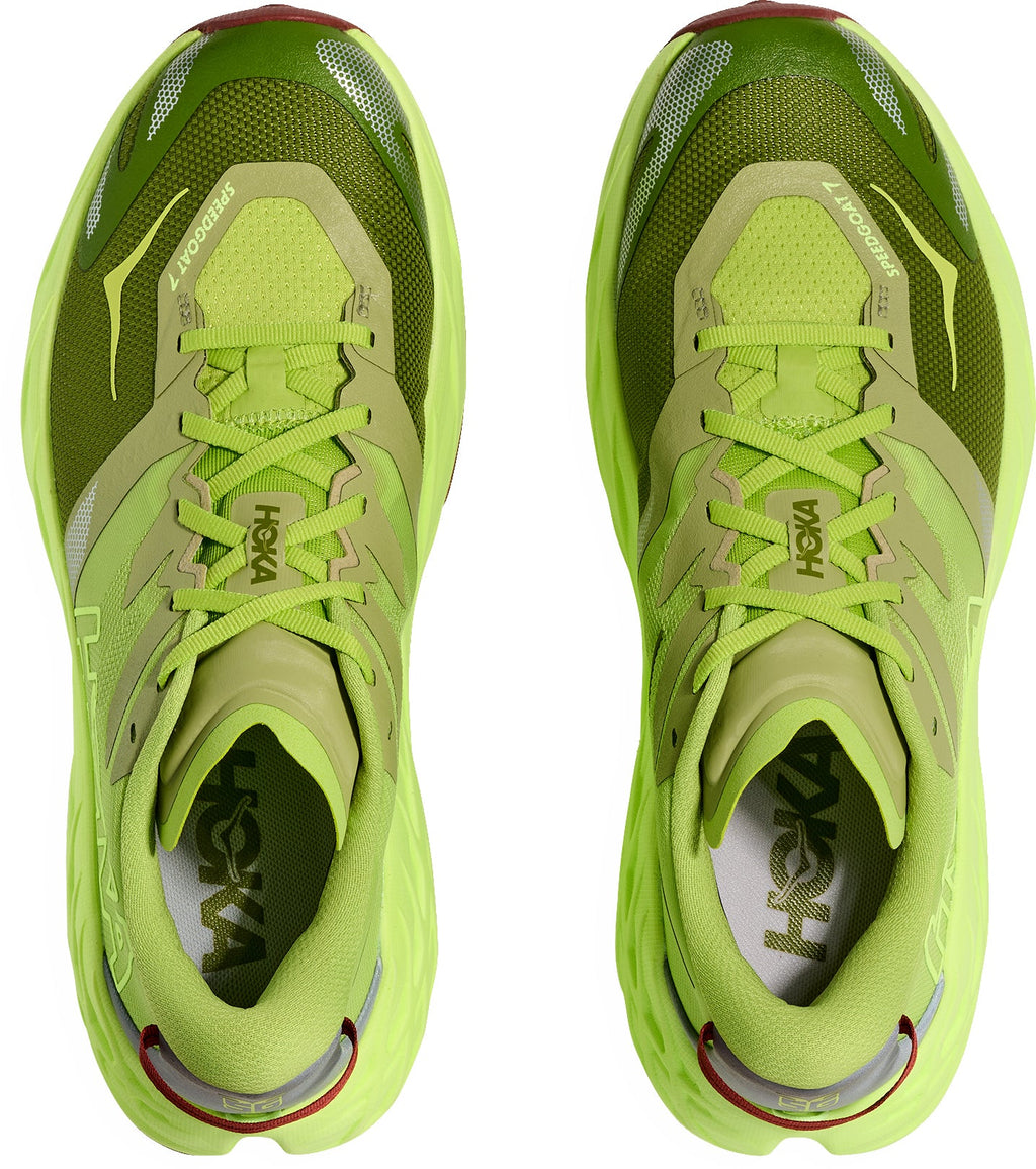 Hoka Speedgoat 7 Men's Trail Running Shoes - Green - View 4