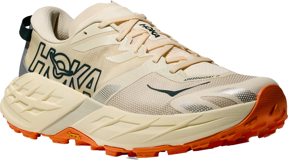 Hoka Speedgoat 7 Men's Trail Running Shoes - Beige - View 6