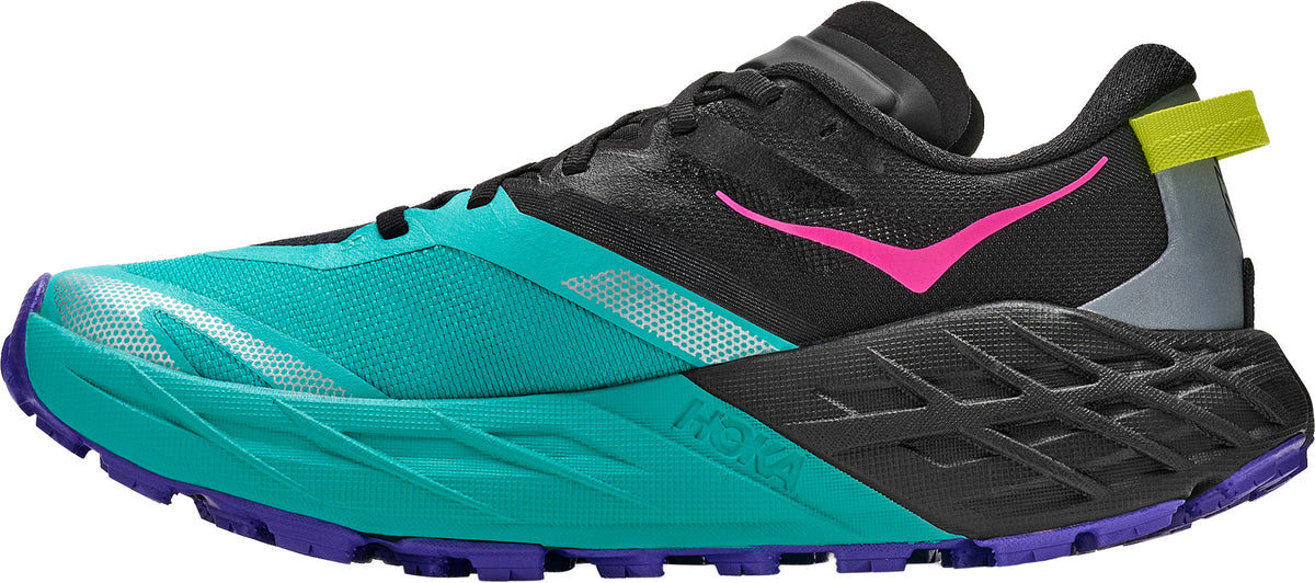 Hoka Speedgoat 7 Women's Trail Running Shoes - Black - View 3