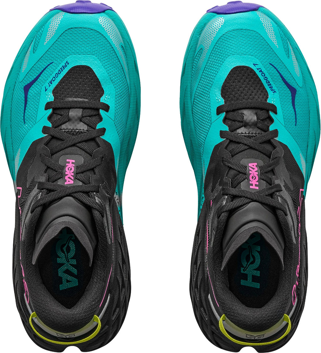 Hoka Speedgoat 7 Women's Trail Running Shoes - Black - View 4