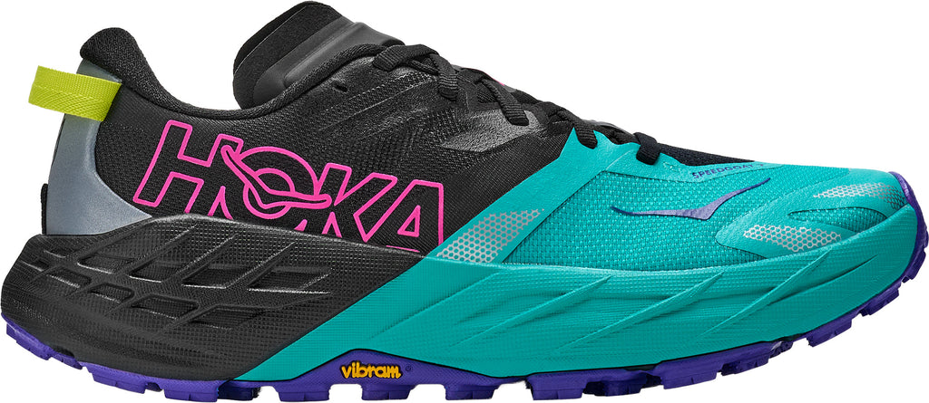 Hoka Speedgoat 7 Women's Trail Running Shoes - Black - View 1