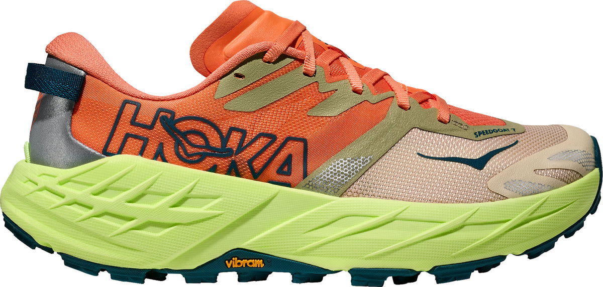 Hoka Speedgoat 7 Women's Trail Running Shoes - Orange - View 1