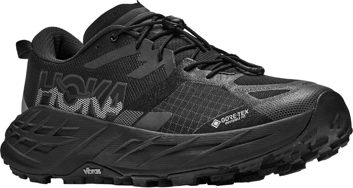 Hoka Speedgoat 7 GORE-TEX Men's Trail Running Shoes - Black - View 6
