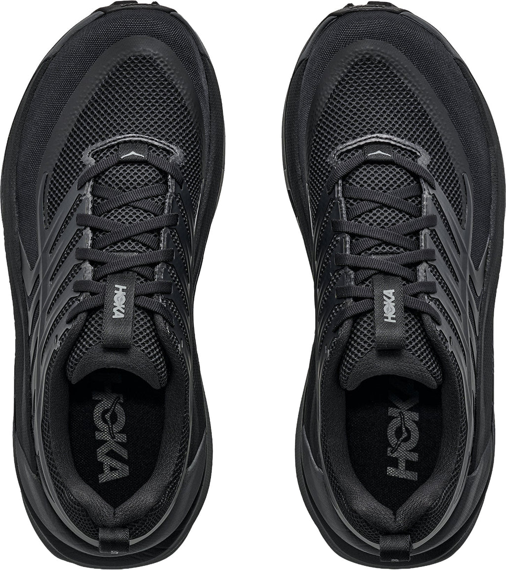 Hoka Stinson 8 Men's Trail Running Shoes - Black - View 4