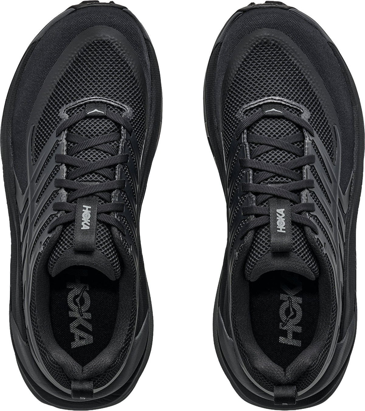 Hoka Stinson 8 Men's Trail Running Shoes - Black - View 4