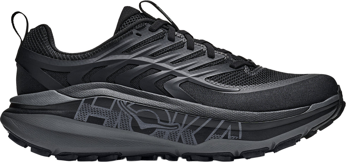Hoka Stinson 8 Men's Trail Running Shoes - Black - View 1