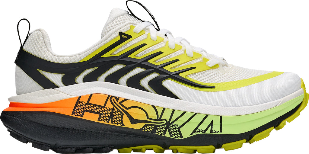 Hoka Stinson 8 Men's Trail Running Shoes - White - View 1
