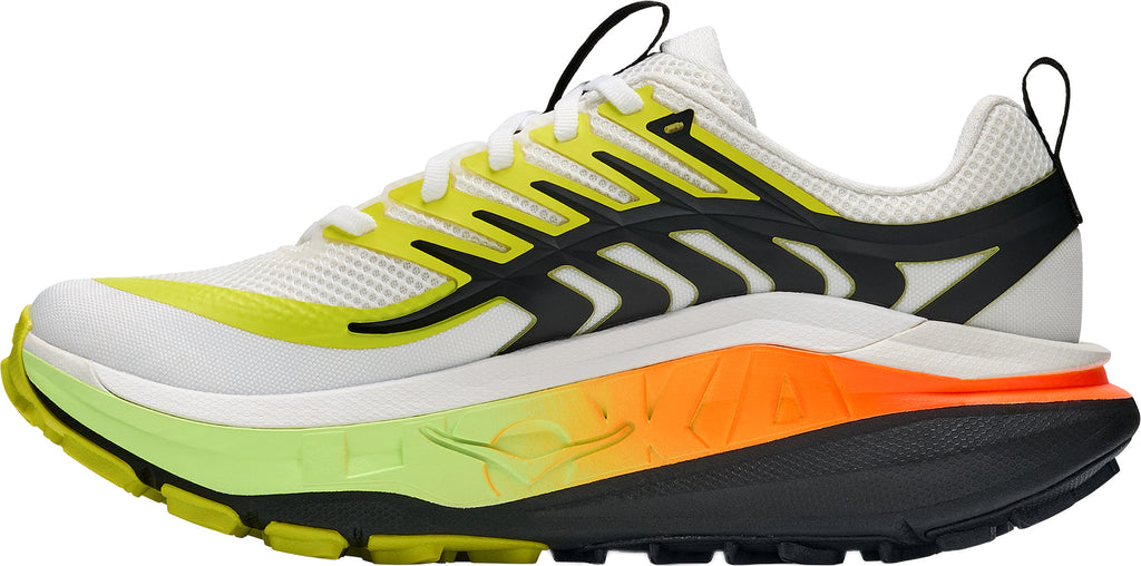 Hoka Stinson 8 Women's Trail Running Shoes - White - View 3