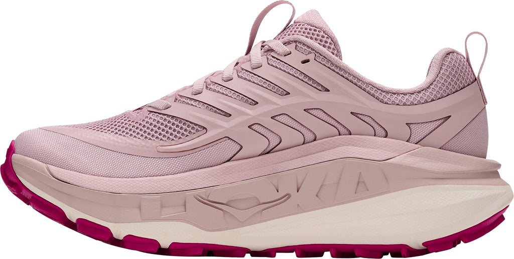 Hoka Stinson 8 Women's Trail Running Shoes - Pink - View 3