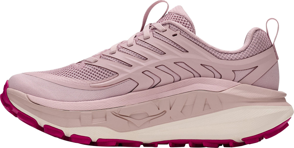 Hoka Stinson 8 Women's Trail Running Shoes - Pink - View 3