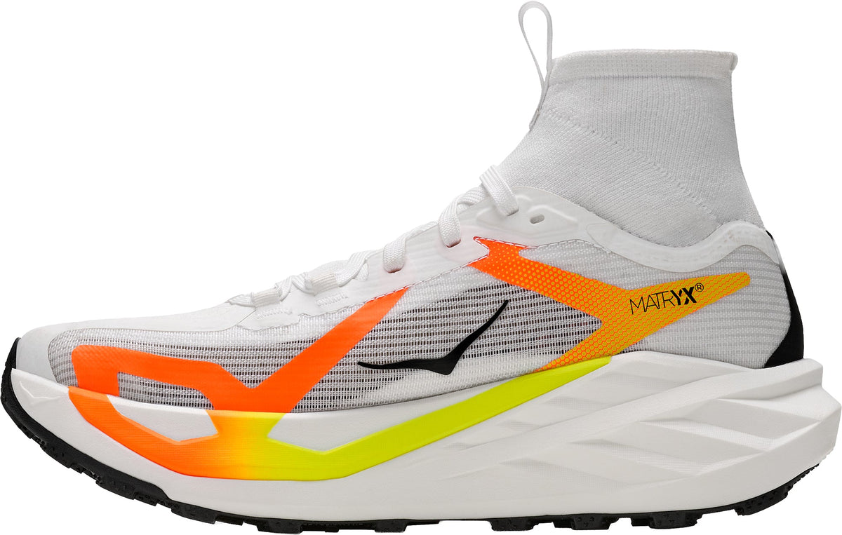 Hoka Tecton X 4 Women's Trail Running Shoes - White - View 3