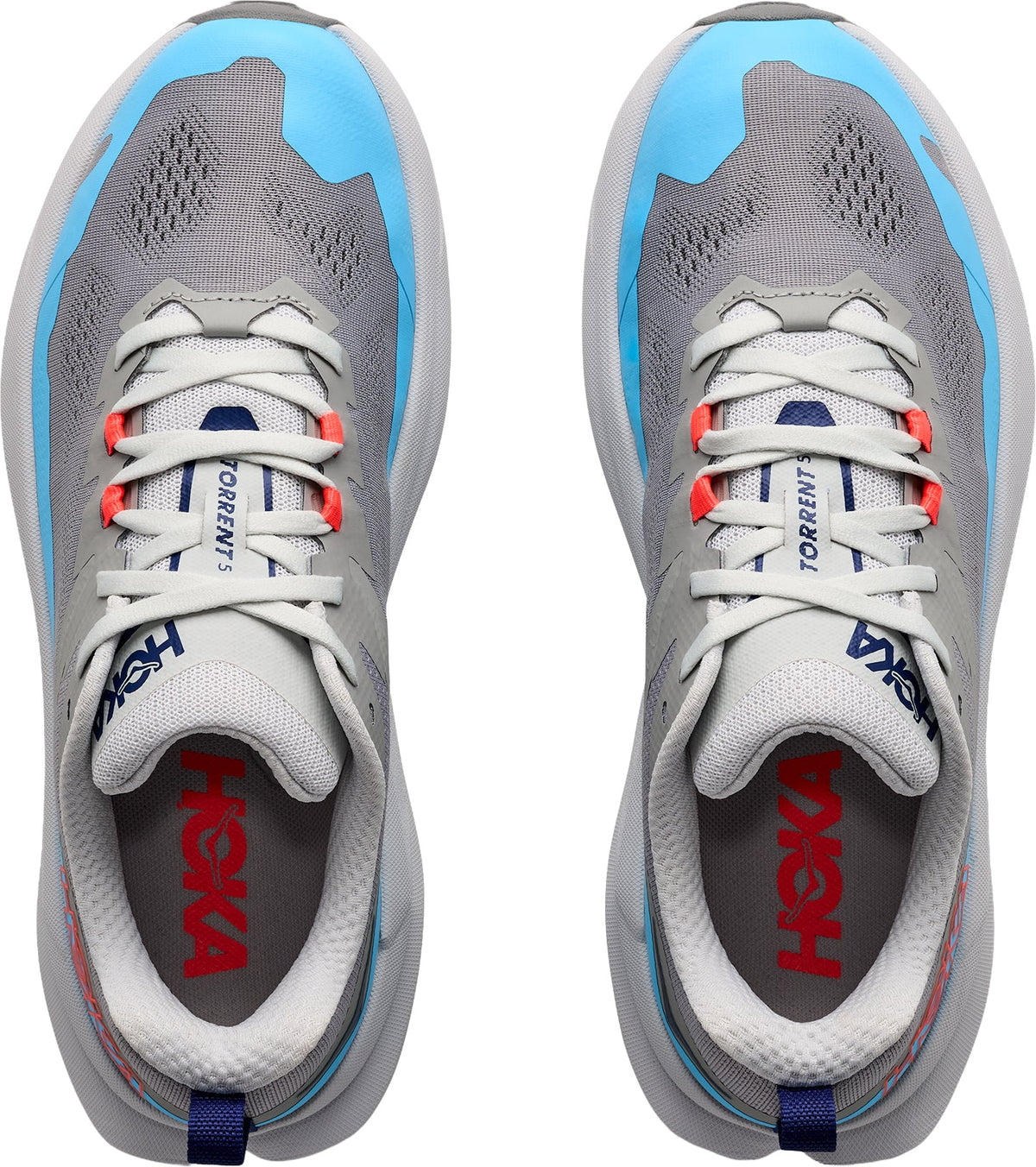 Hoka Torrent 5 Women's Trail Running Shoes - Grey - View 4