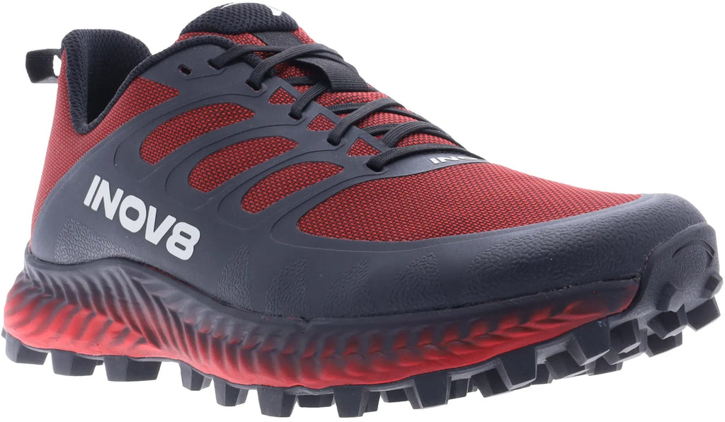 Inov8 MudTalon WIDE FIT Men's Trail Running Shoes - Red - View 5