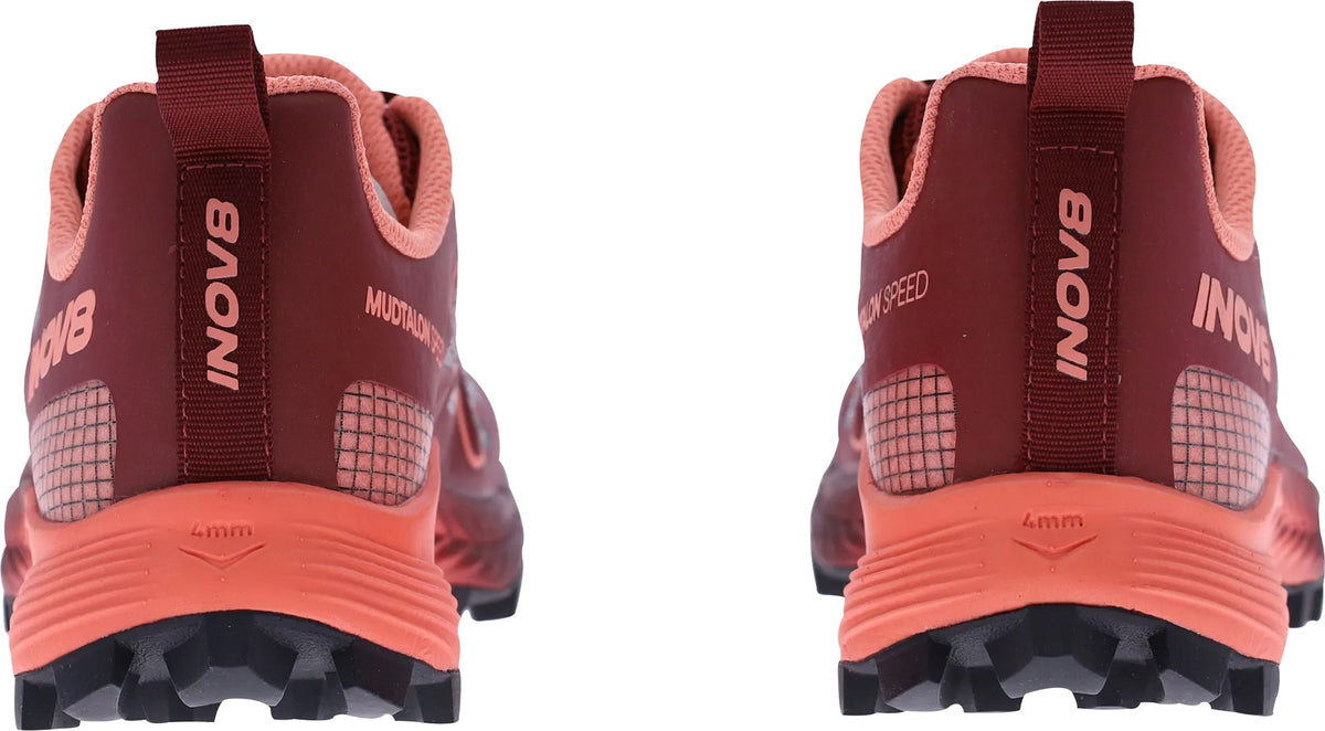 Inov8 MudTalon Speed Women's Trail Running Shoes - Red - View 5