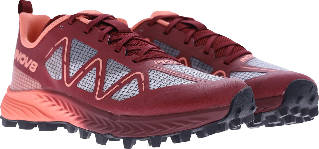 Inov8 MudTalon Speed Women's Trail Running Shoes - Red - View 6