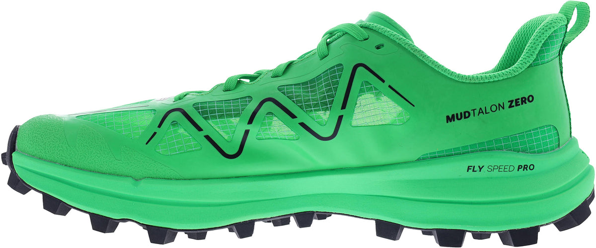 Inov8 TrailTalon Zero WIDE FIT Men's Trail Running Shoes - Green - View 3