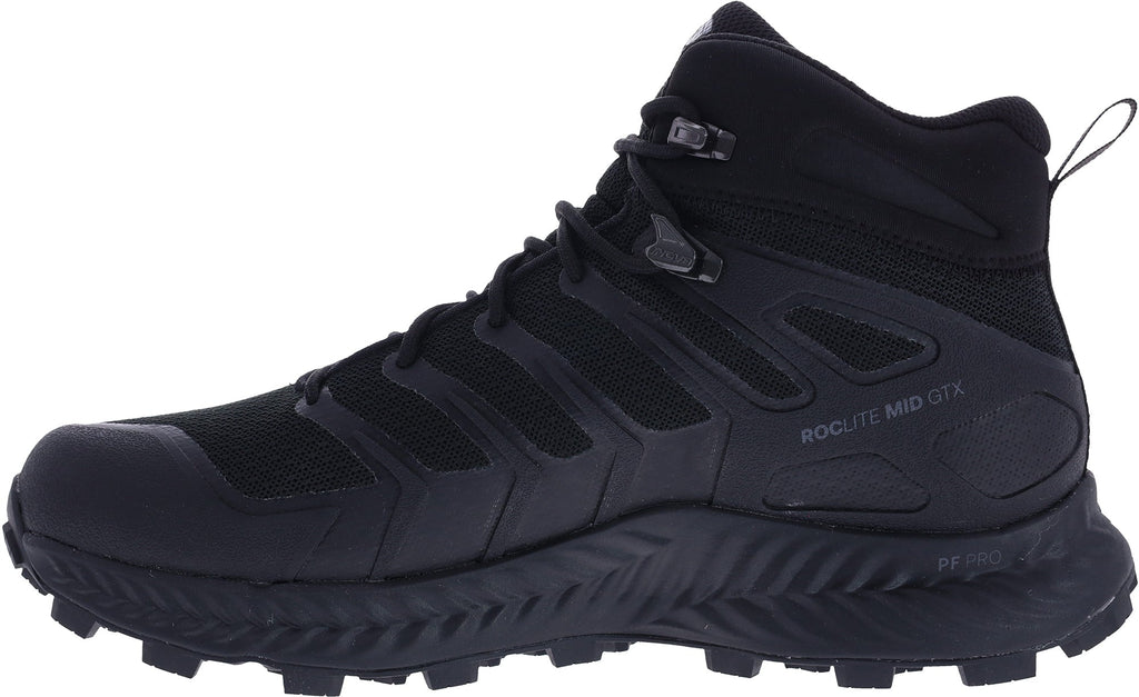 Inov8 Roclite Mid GORE-TEX WIDE FIT Men's Walking Boots - Black - View 3