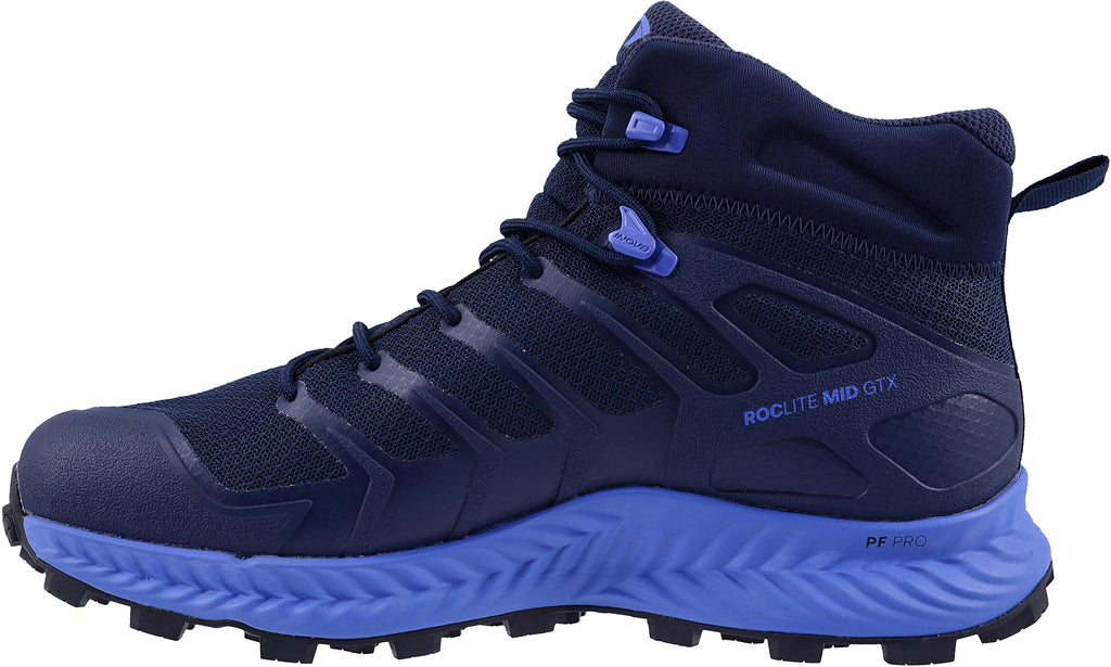 Inov8 Roclite Mid GORE-TEX WIDE FIT Men's Walking Boots - Blue - View 3