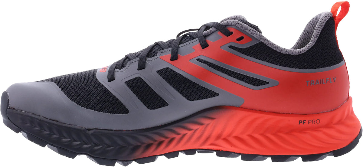 Inov8 TrailFly Men's Trail Running Shoes - Black - View 3