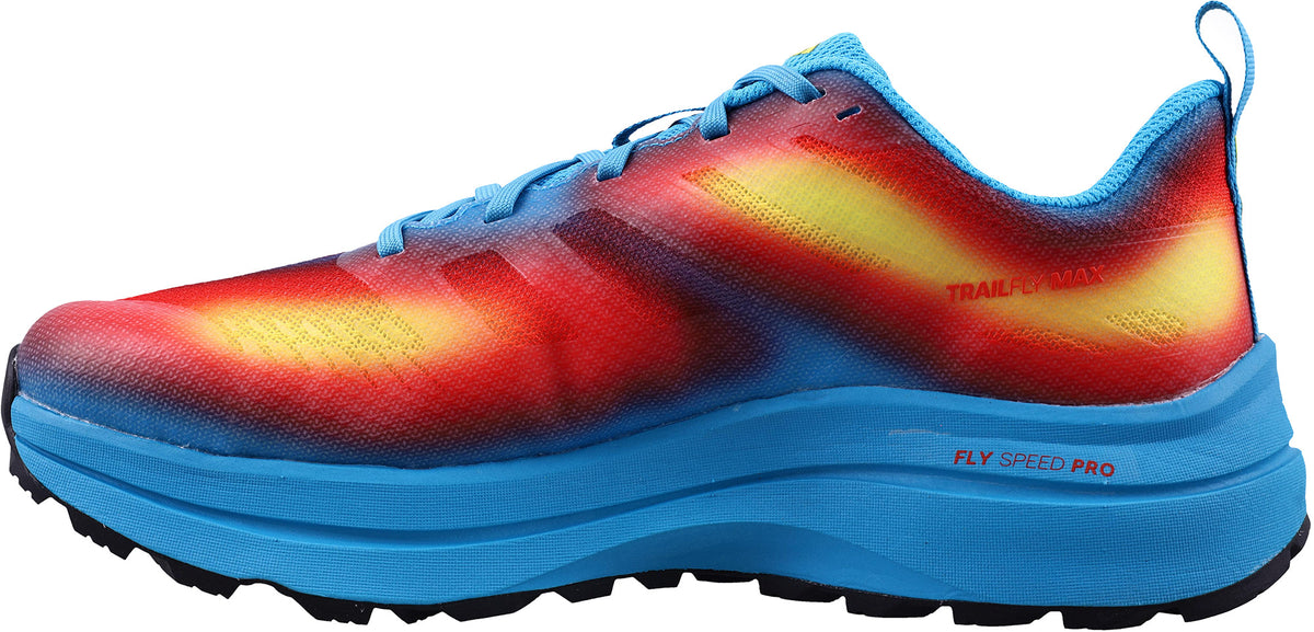 Inov8 TrailFly Max WIDE FIT Men's Trail Running Shoes - Blue - View 3