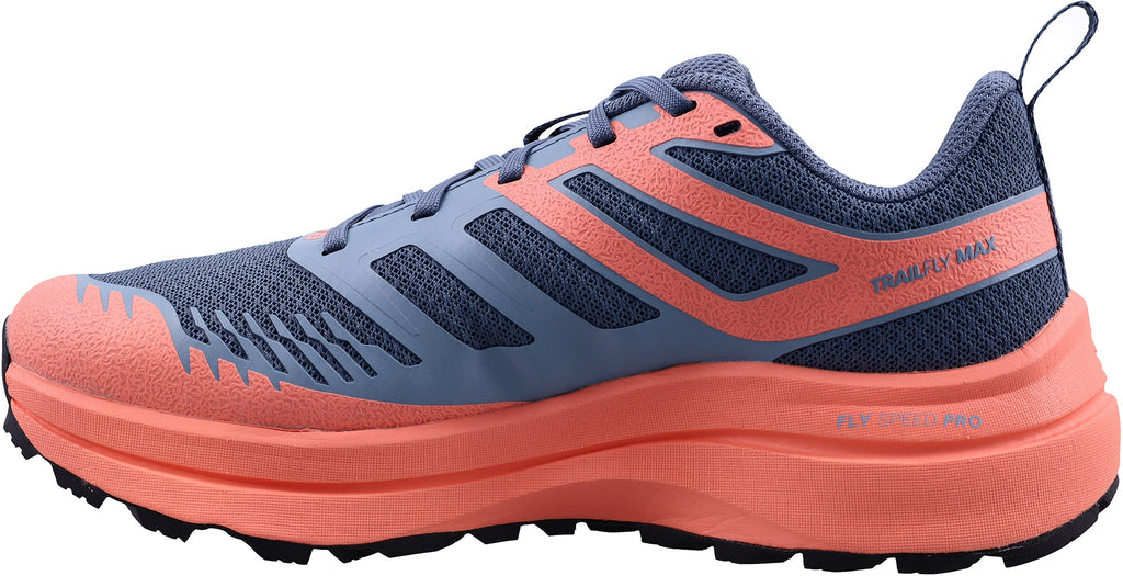 Inov8 TrailFly Max WIDE FIT Women's Trail Running Shoes - Blue - View 3