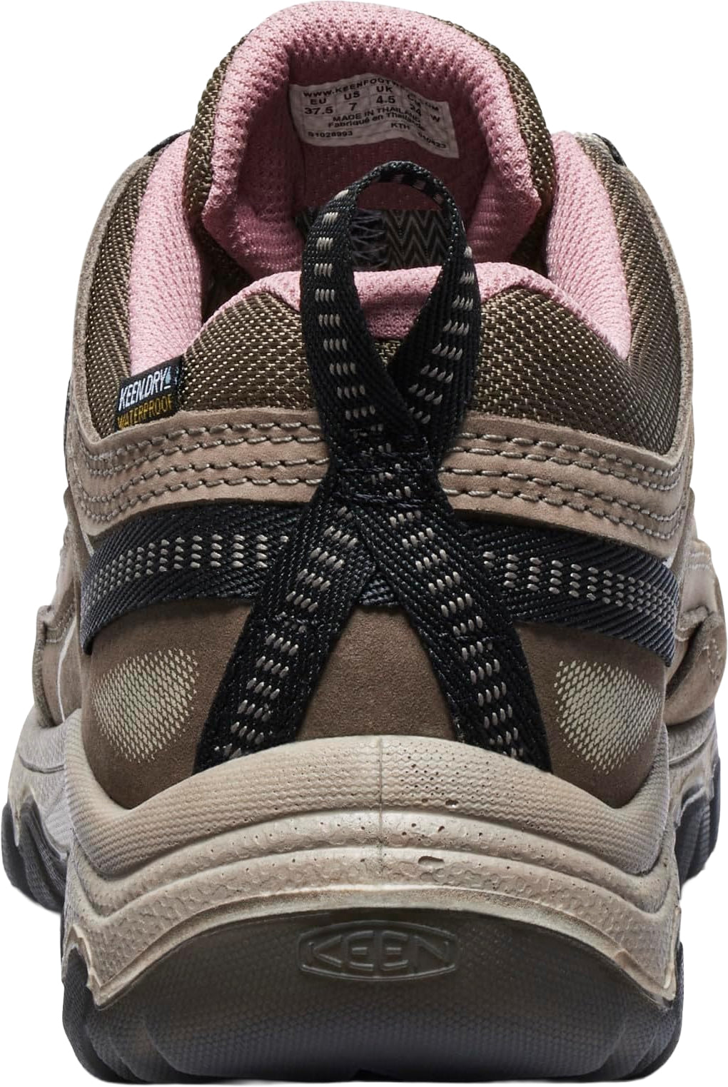Keen Targhee IV Waterproof Women's Walking Shoes - Brown - View 5