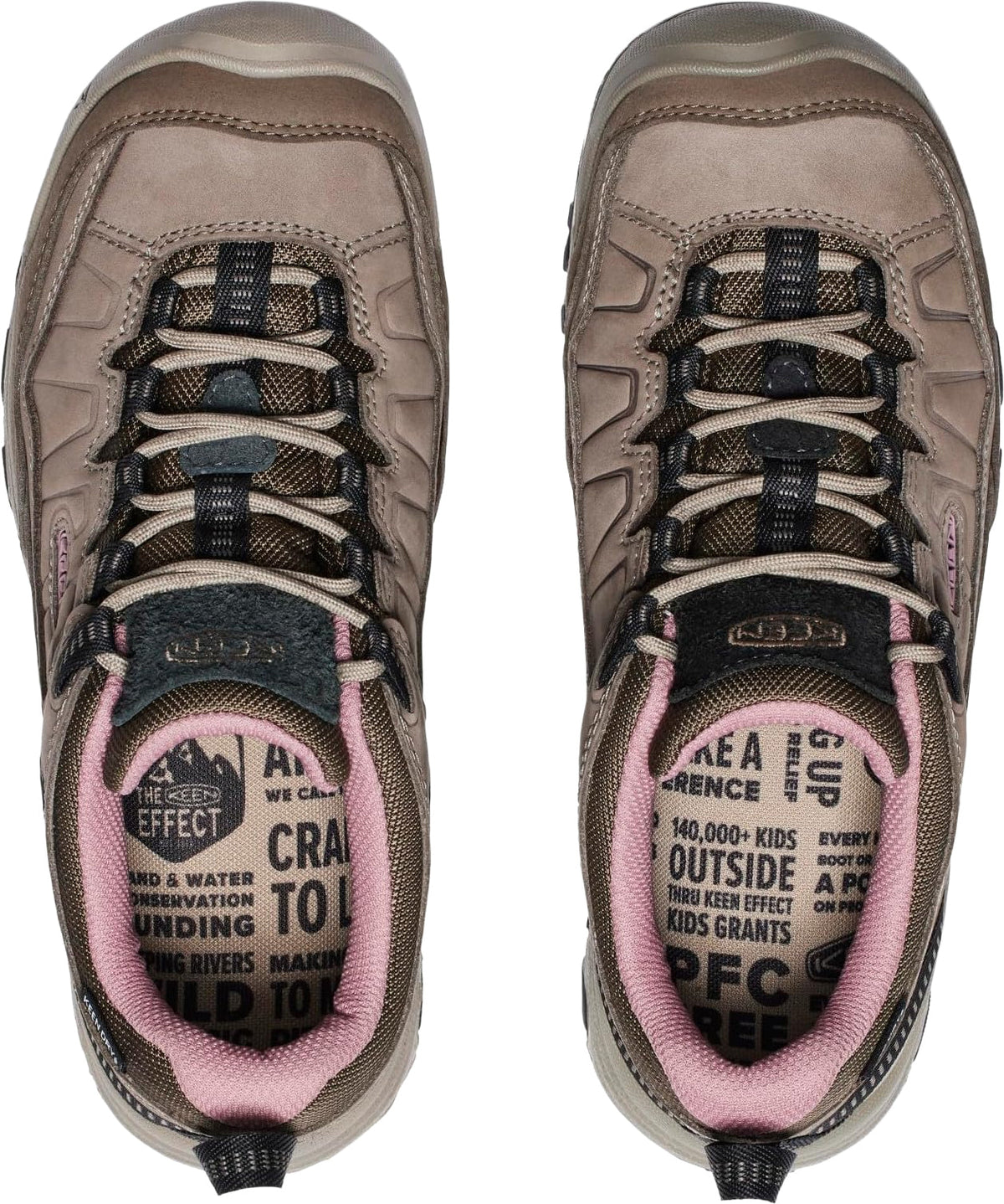 Keen Targhee IV Waterproof Women's Walking Shoes - Brown - View 4