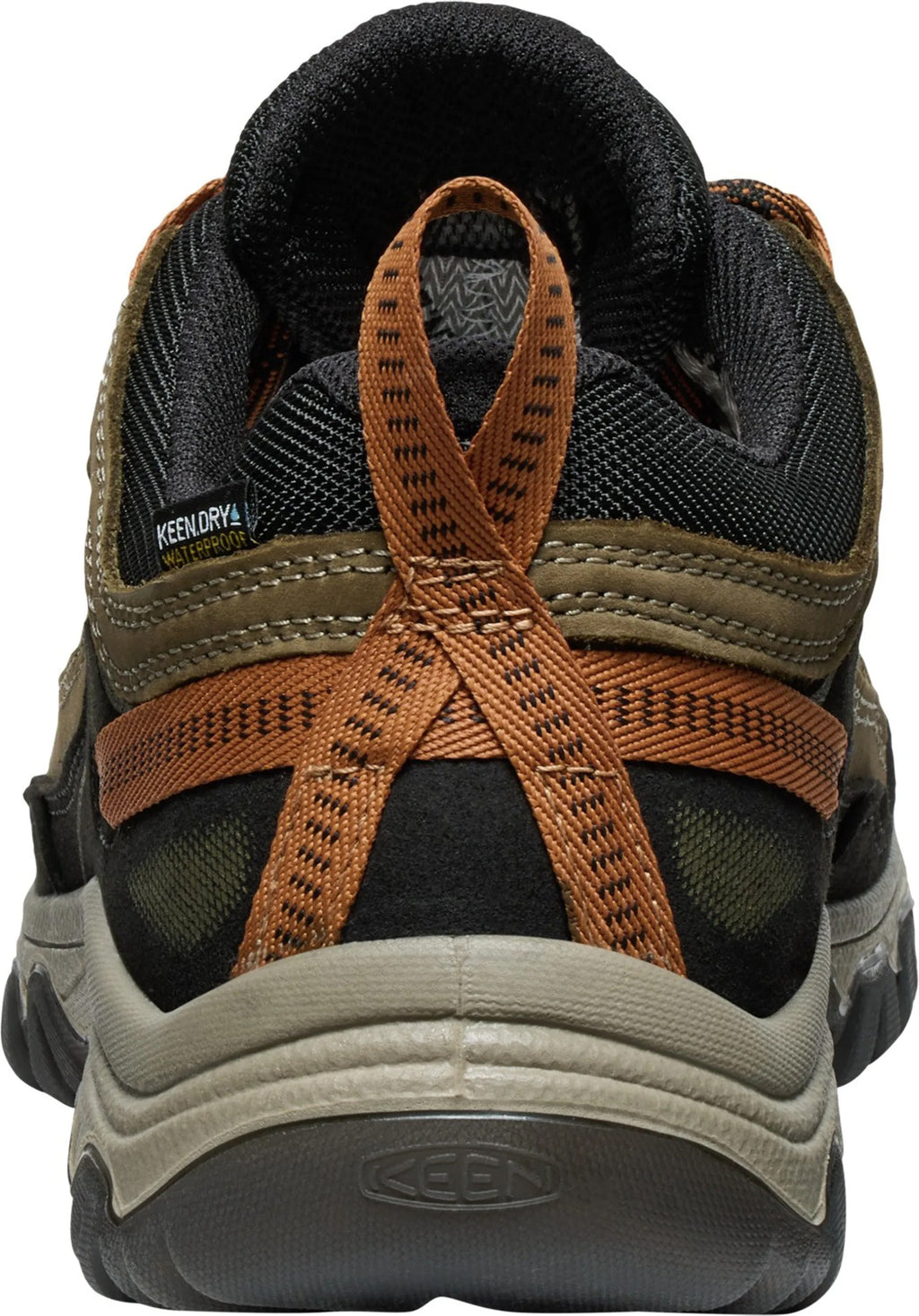 Keen Targhee IV Waterproof Men's Walking Shoes - Brown - View 5