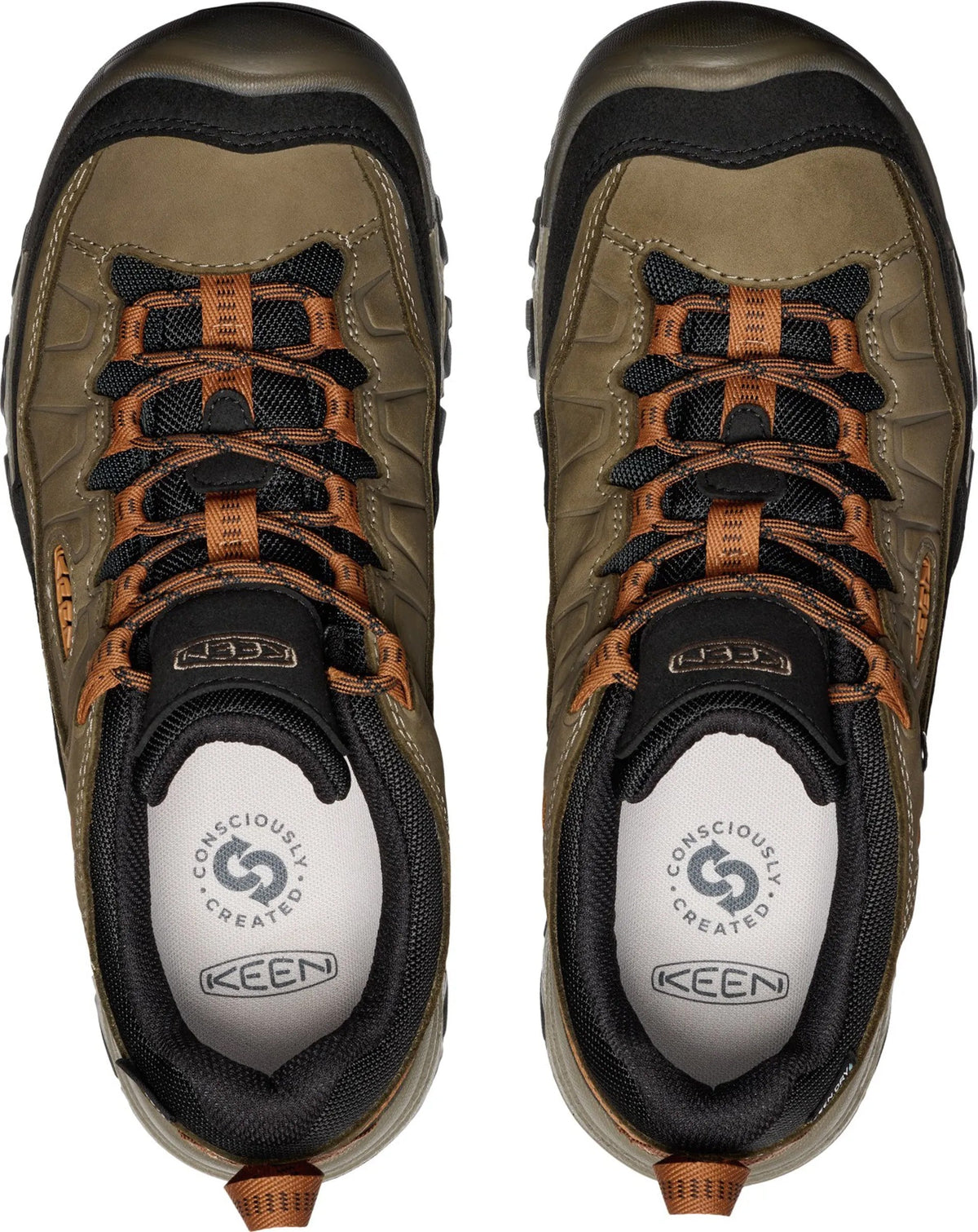 Keen Targhee IV Waterproof Men's Walking Shoes - Brown - View 4