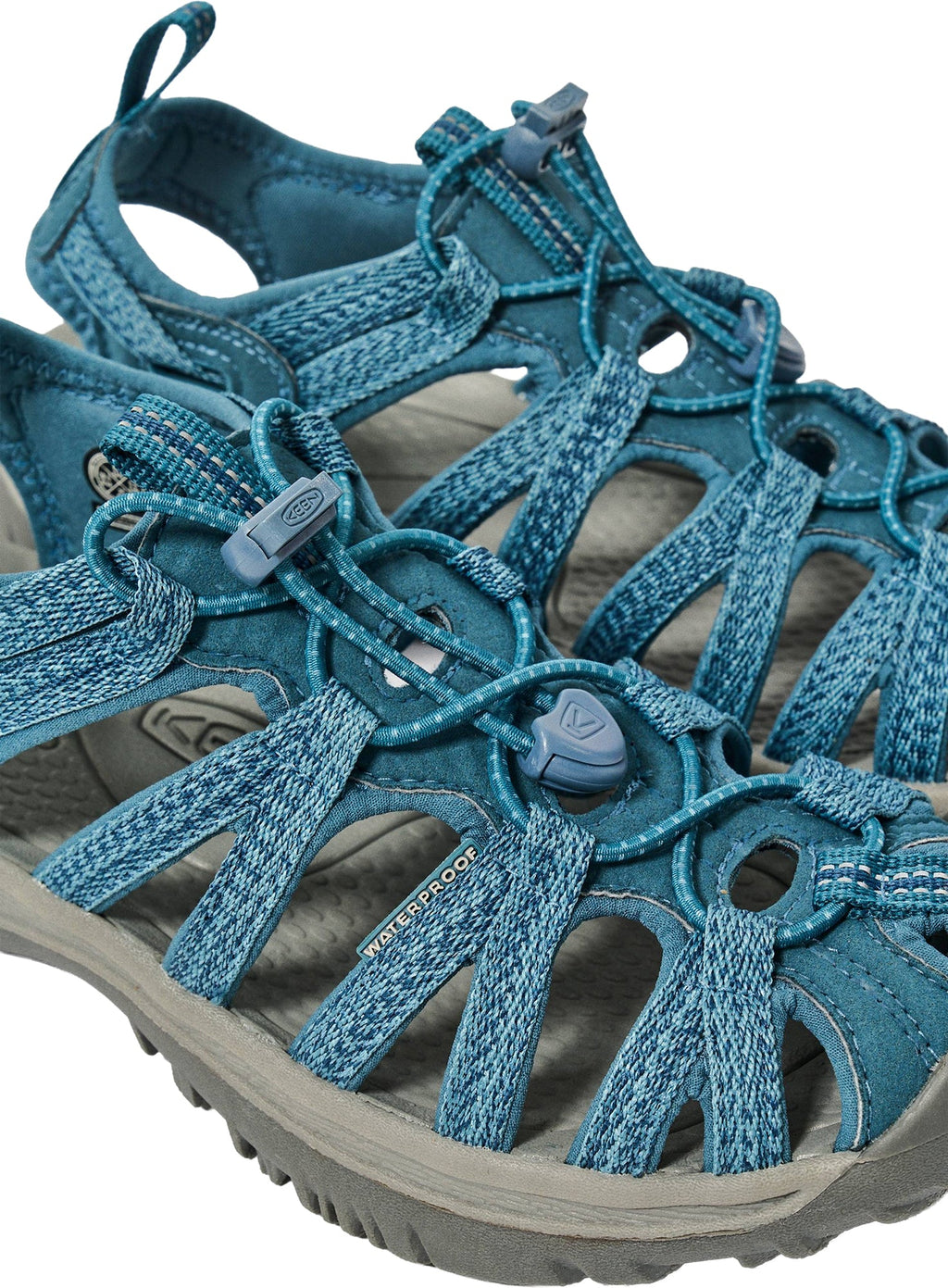 Keen Whisper Women's Walking Sandals - Blue - View 7