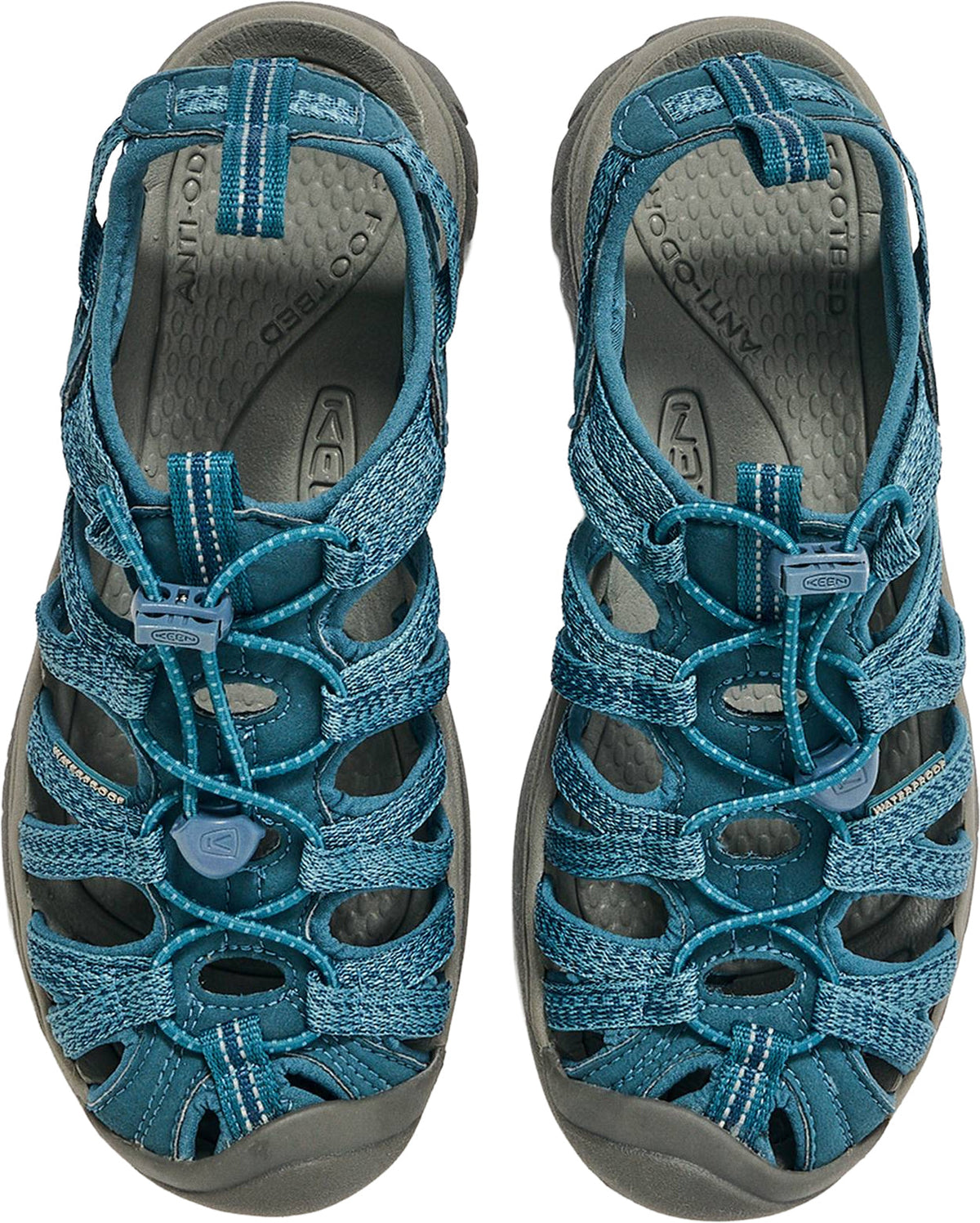 Keen Whisper Women's Walking Sandals - Blue - View 4