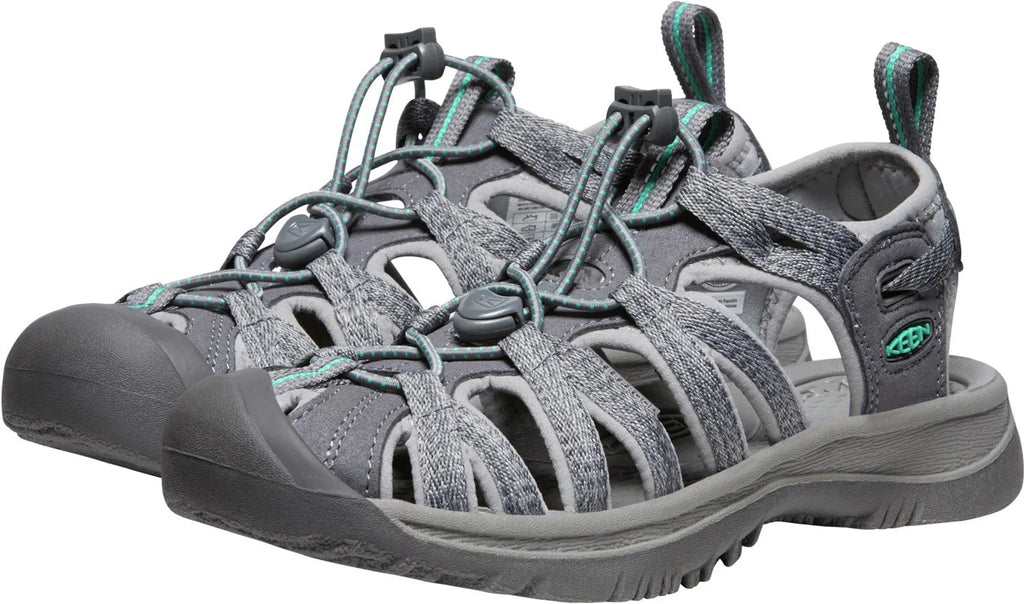 Keen Whisper Women's Walking Sandals - Grey - View 6