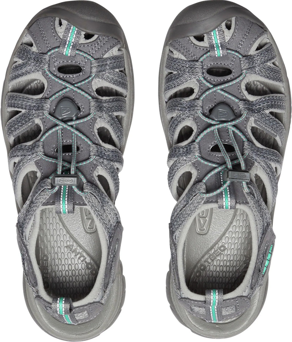 Keen Whisper Women's Walking Sandals - Grey - View 4