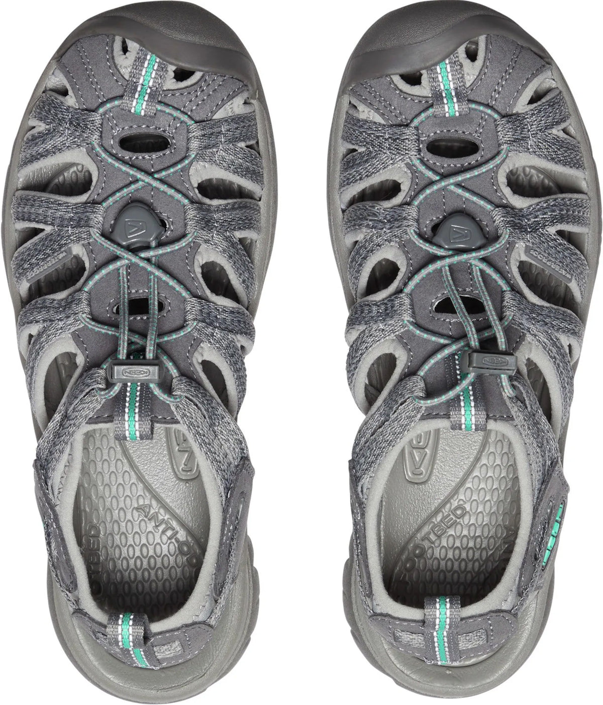 Keen Whisper Women's Walking Sandals - Grey - View 4