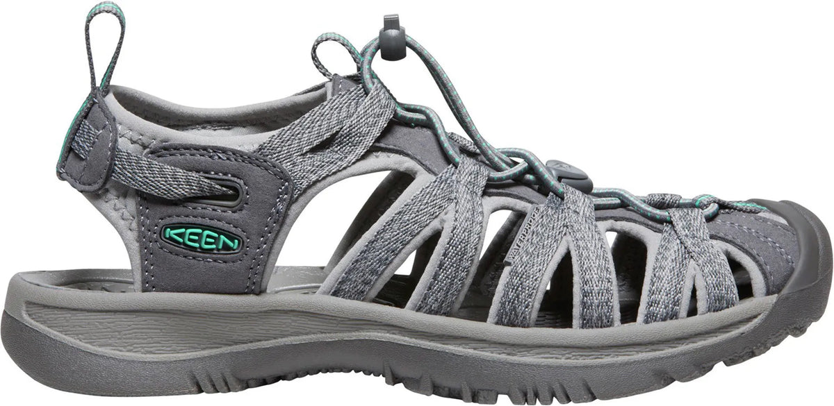 Keen Whisper Women's Walking Sandals - Grey - View 1