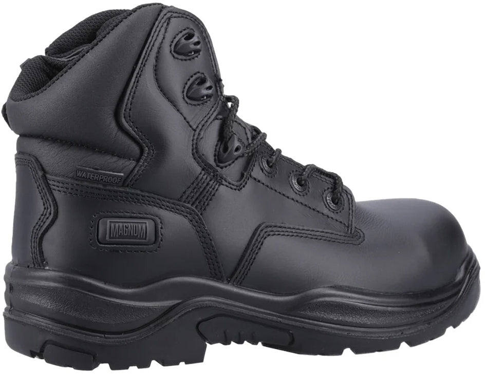 Magnum Responder Side Zip Waterproof Boots - Black - View 4