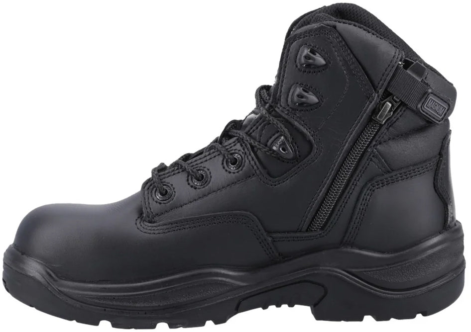 Magnum Responder Side Zip Waterproof Boots - Black - View 3