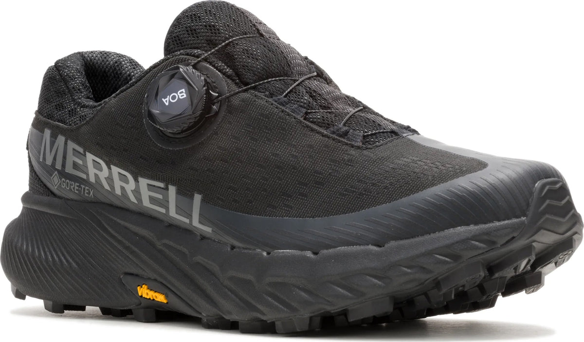 Merrell Agility Peak 5 BOA GORE-TEX Women's Trail Running Shoes - Black - View 6