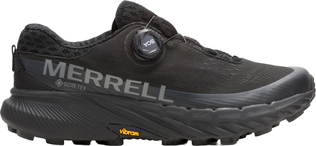 Merrell Agility Peak 5 BOA GORE-TEX Women's Trail Running Shoes - Black - View 1
