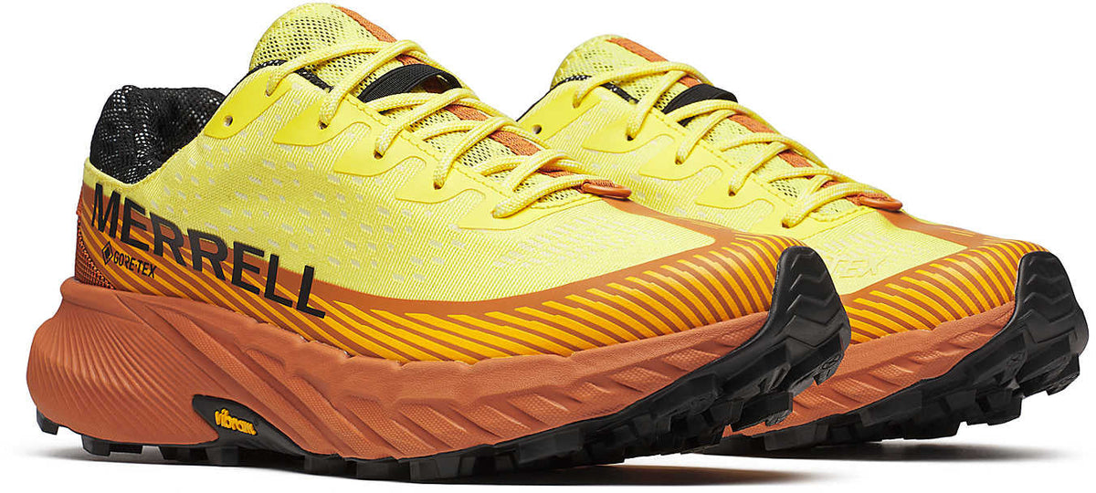 Merrell Agility Peak 5 GORE-TEX Men's Trail Running Shoes - Yellow - View 6