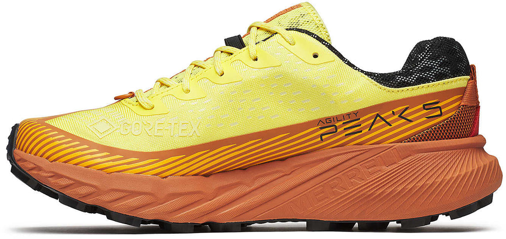 Merrell Agility Peak 5 GORE-TEX Men's Trail Running Shoes - Yellow - View 3