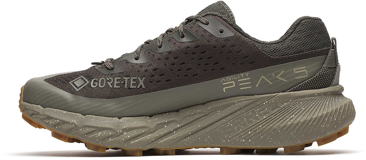 Merrell Agility Peak 5 GORE-TEX Men's Trail Running Shoes - Grey - View 3